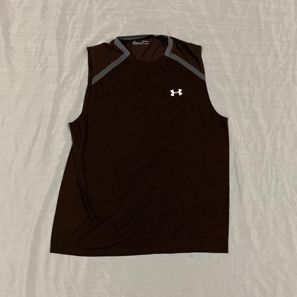 Brown Under Armour Tank Top